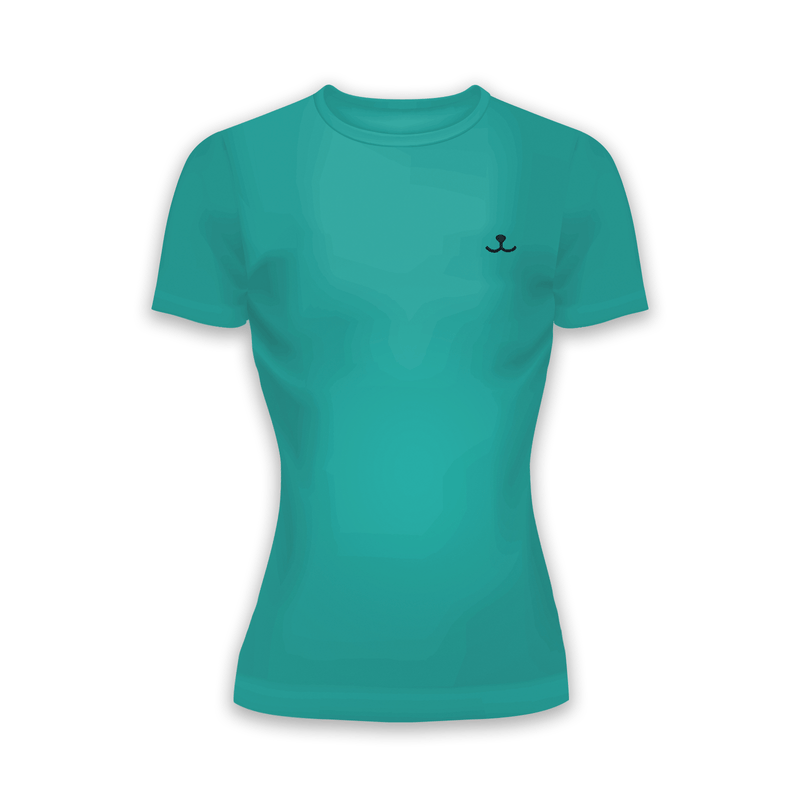 CAMISA_PRETA_BABY_LOOK_SLIM_VERDE_FRENTE