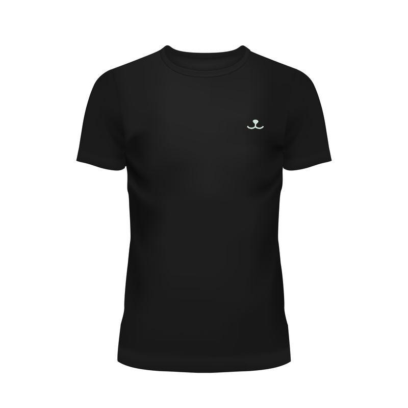 CAMISA_UNISSEX_SLIM_PRETA_FRENTE