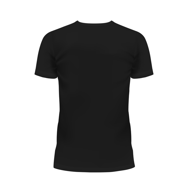 CAMISA_UNISSEX_SLIM_PRETA_COSTAS