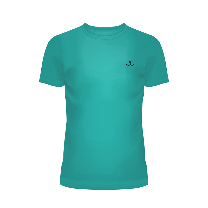 CAMISA_UNISSEX_SLIM_VERDE_FRENTE